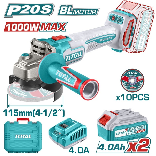 خرید مینی فرز شارژی توتال